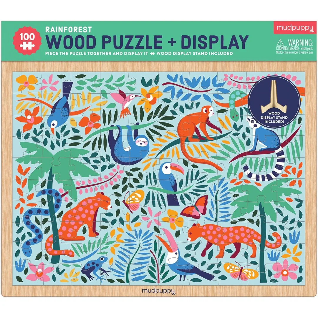 Mudpuppy Rainforest Puzzle (100 Pieces)