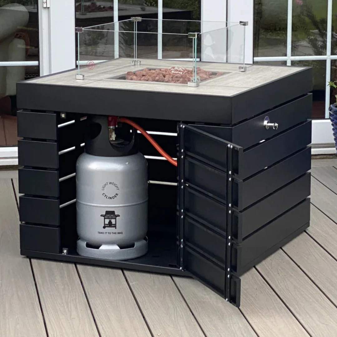 Muztag Oslo Gas Firepit Table with a Free Cover ( video available ) - Image 3