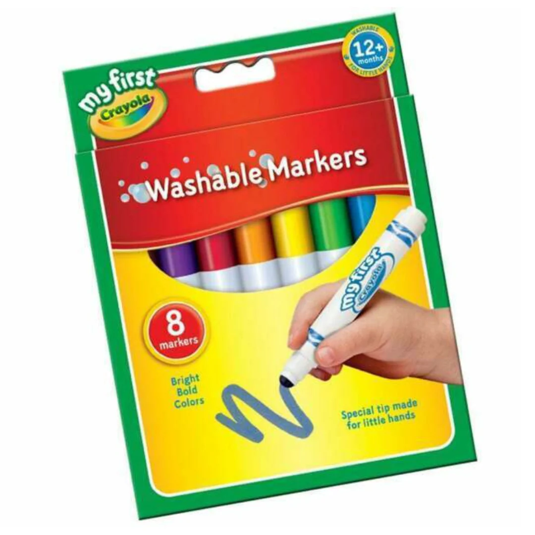 My First Crayola Washable Markers – Pack of 8 - Image 3