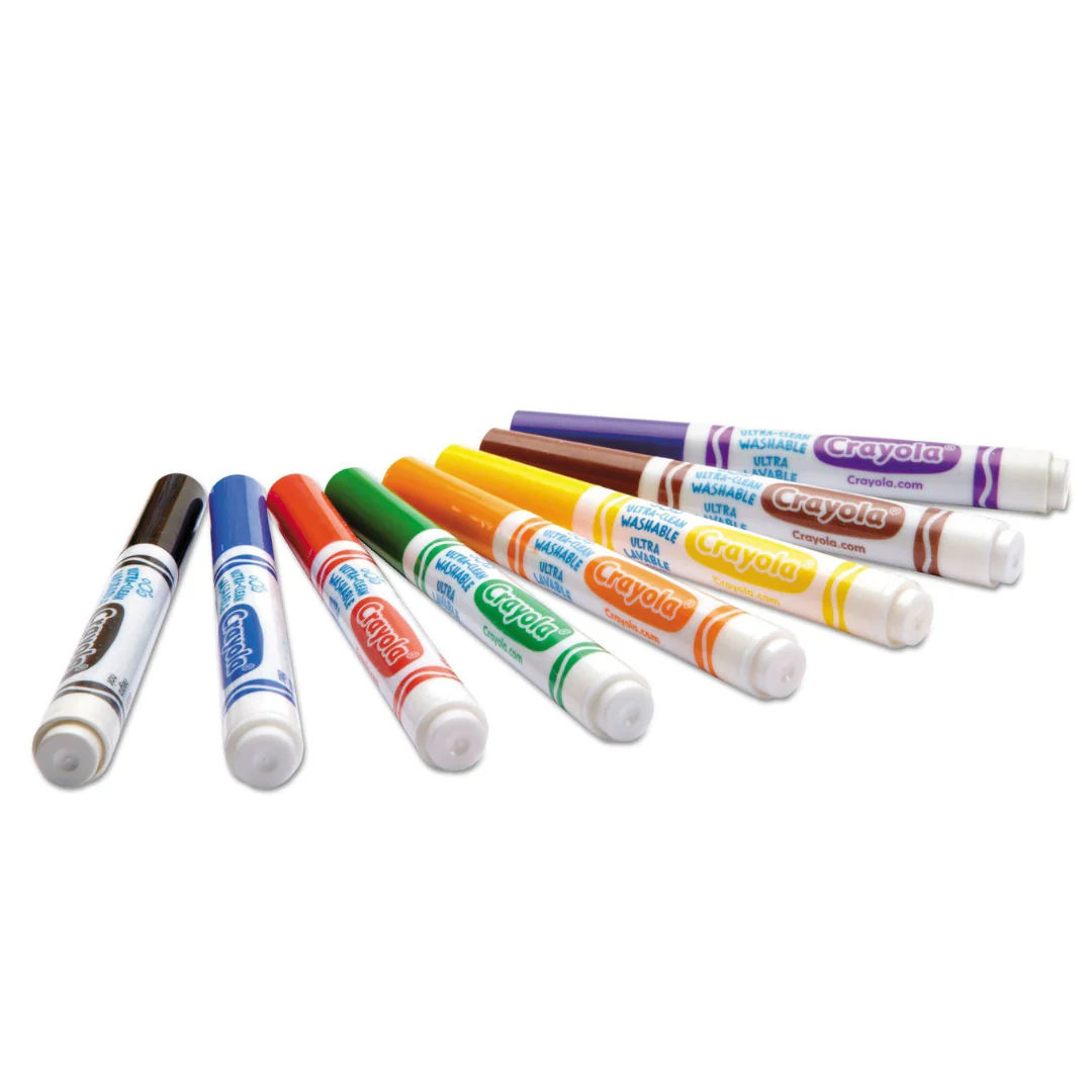 My First Crayola Washable Markers – Pack of 8 - Image 4