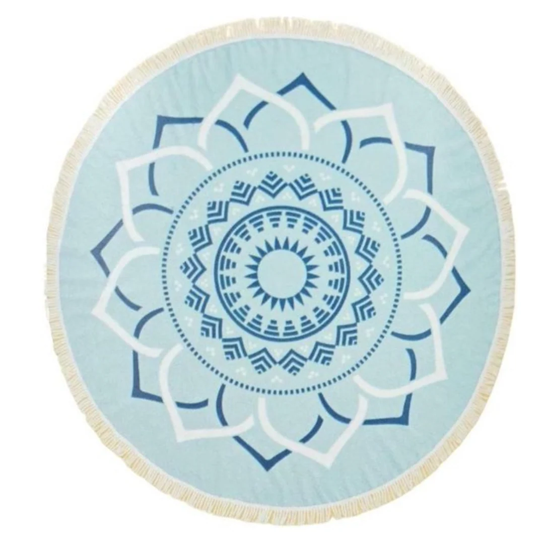 Namaste Round Picnic Blanket 130cm - Image 3