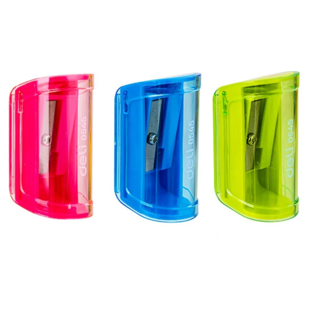 Neon Pencil Sharpener 3 Assorted Colours