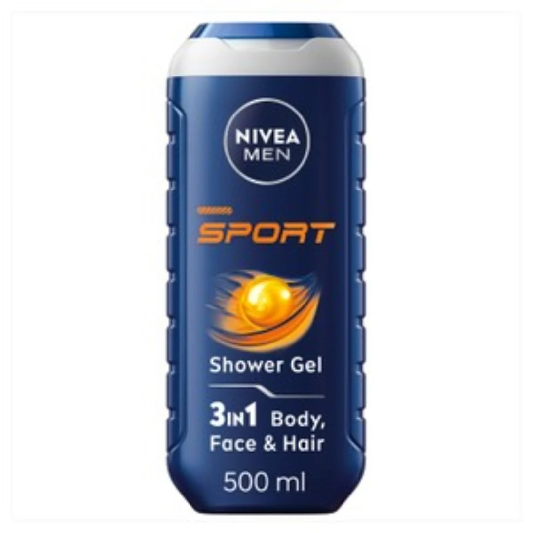 Nivea Shower Gel 250ml – Men Sport 24H Fresh