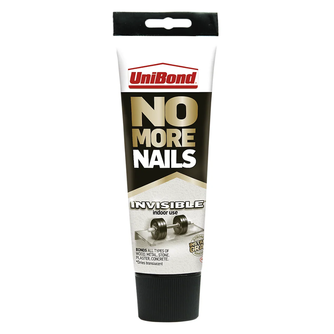 No More Nails Invisible Adhesive Tube 184g by UniBond