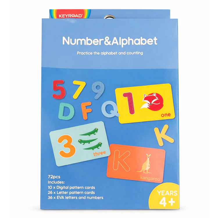 Numbers & Alphabet Activity Book