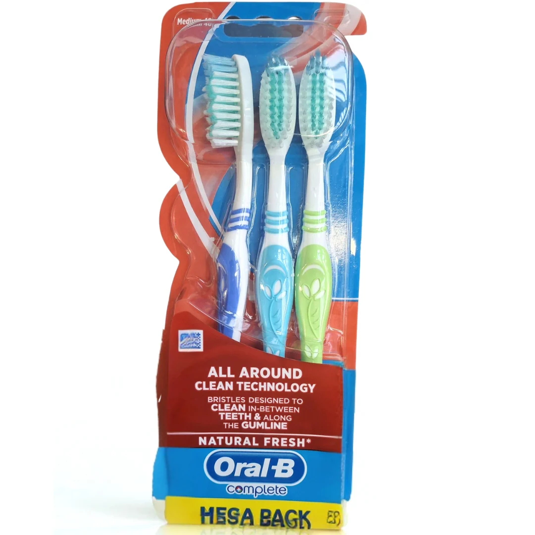 Oral-B 123 Toothbrush – 3 Pack