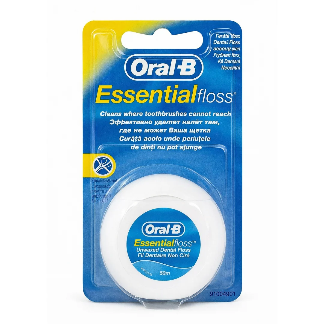 Oral-B Essential Floss Regular Non-Waxed – 50m