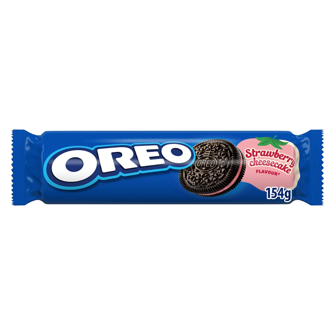 Oreo Filled Cookie Strawberry Cheesecake – 154g