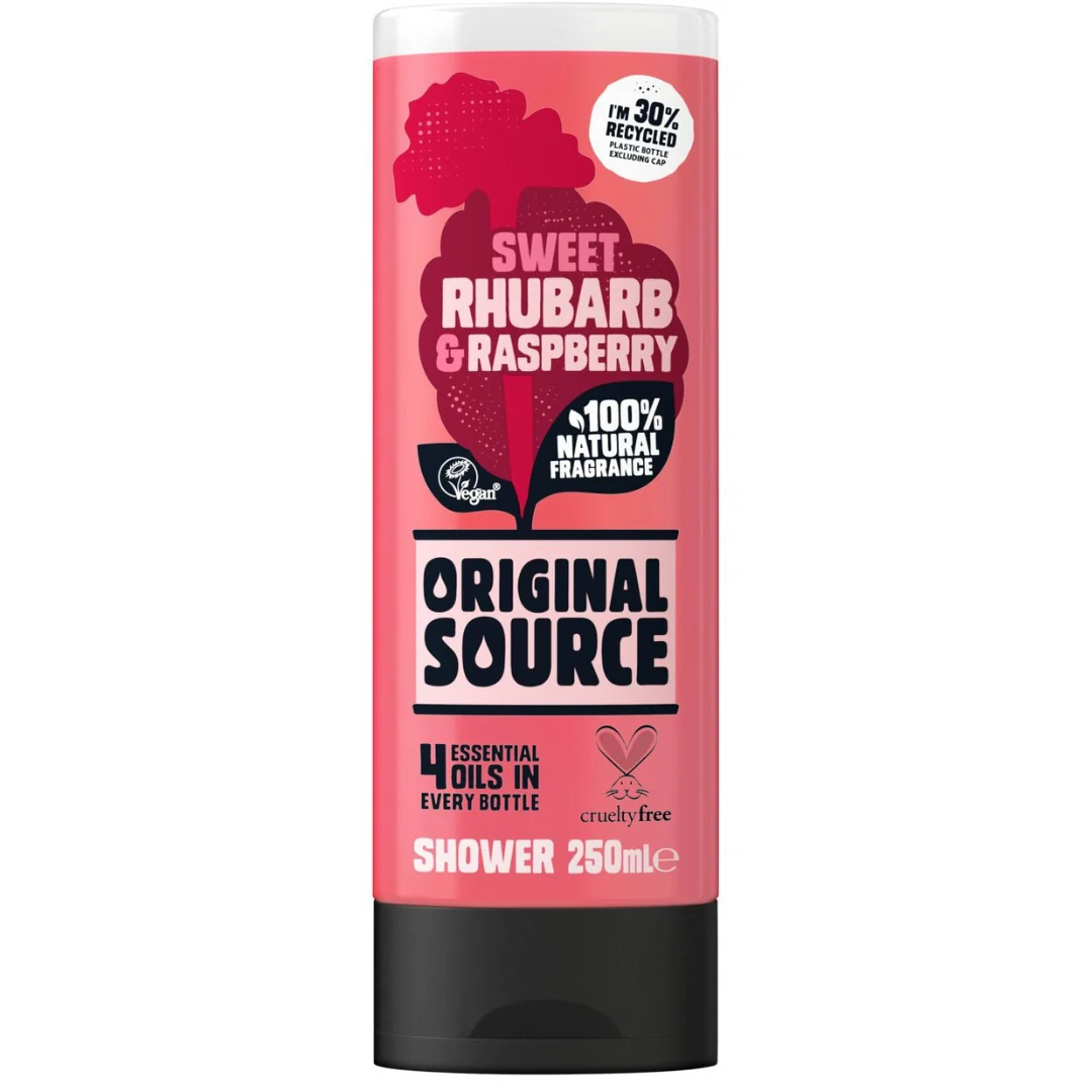 Original Source Shower Gel Rhubarb & Raspberry 250ml
