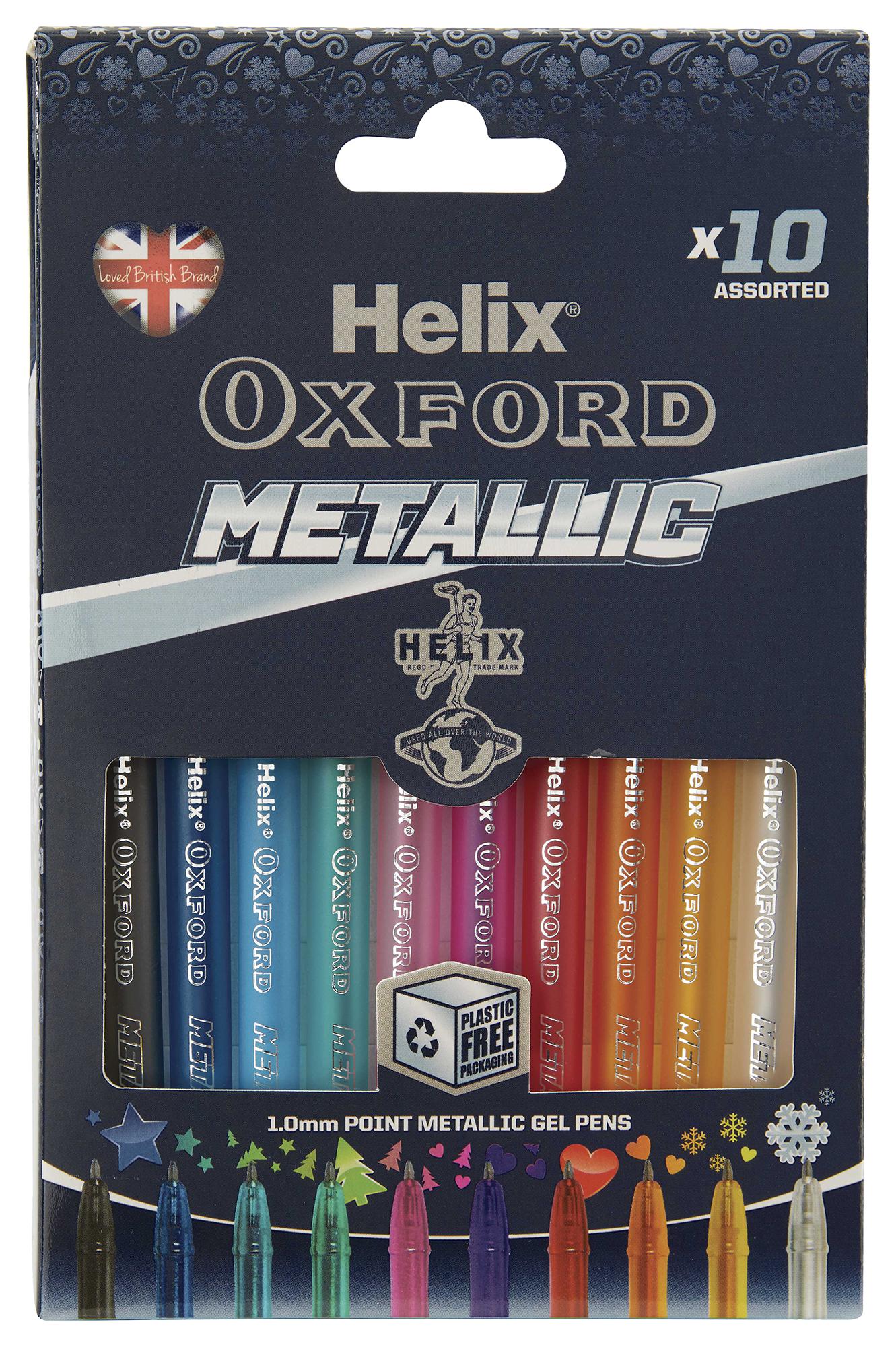 Oxford Metallic Pens 10-Pack