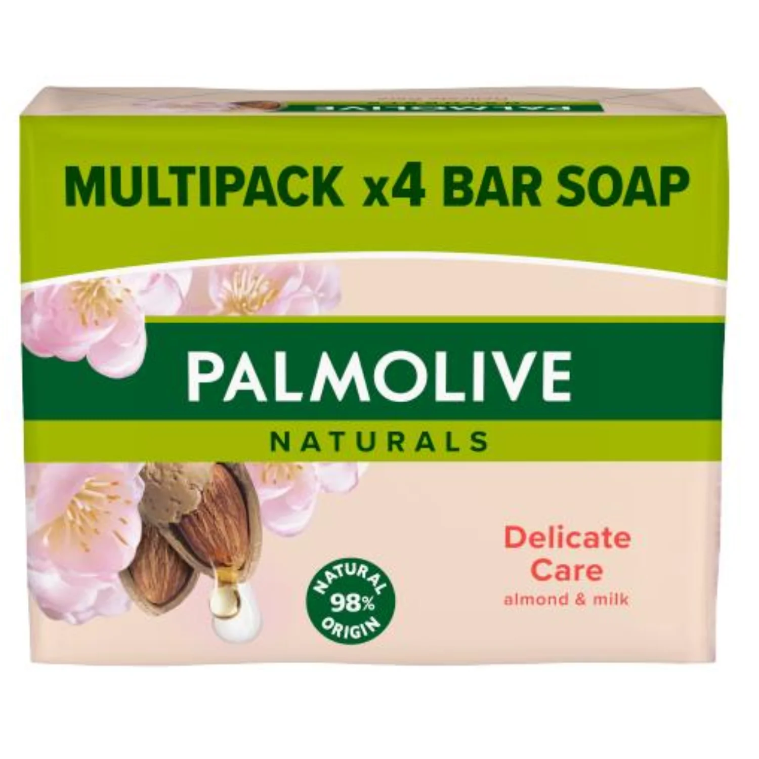 Palmolive Almond Soap – 4 Pack (4×90 g)