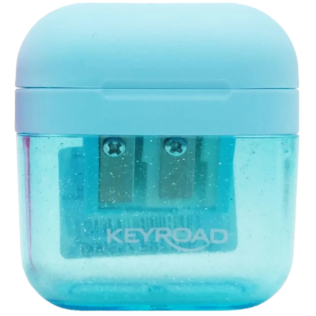 Pastel 2-Hole Compact Square Sharpener - Image 2