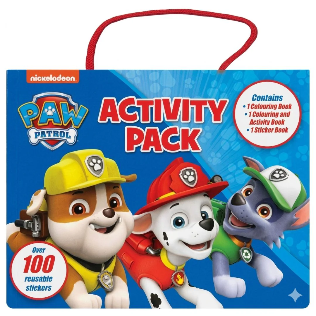 Paw Patrol Activity Pack Kids Coloring Book Set with Stickers