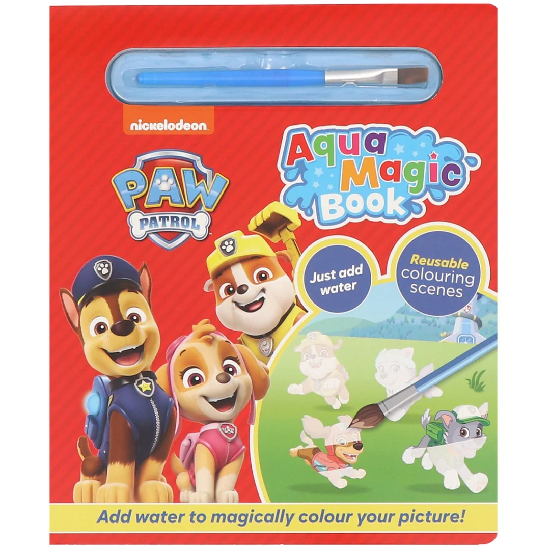 Paw Patrol Aqua Magic Book