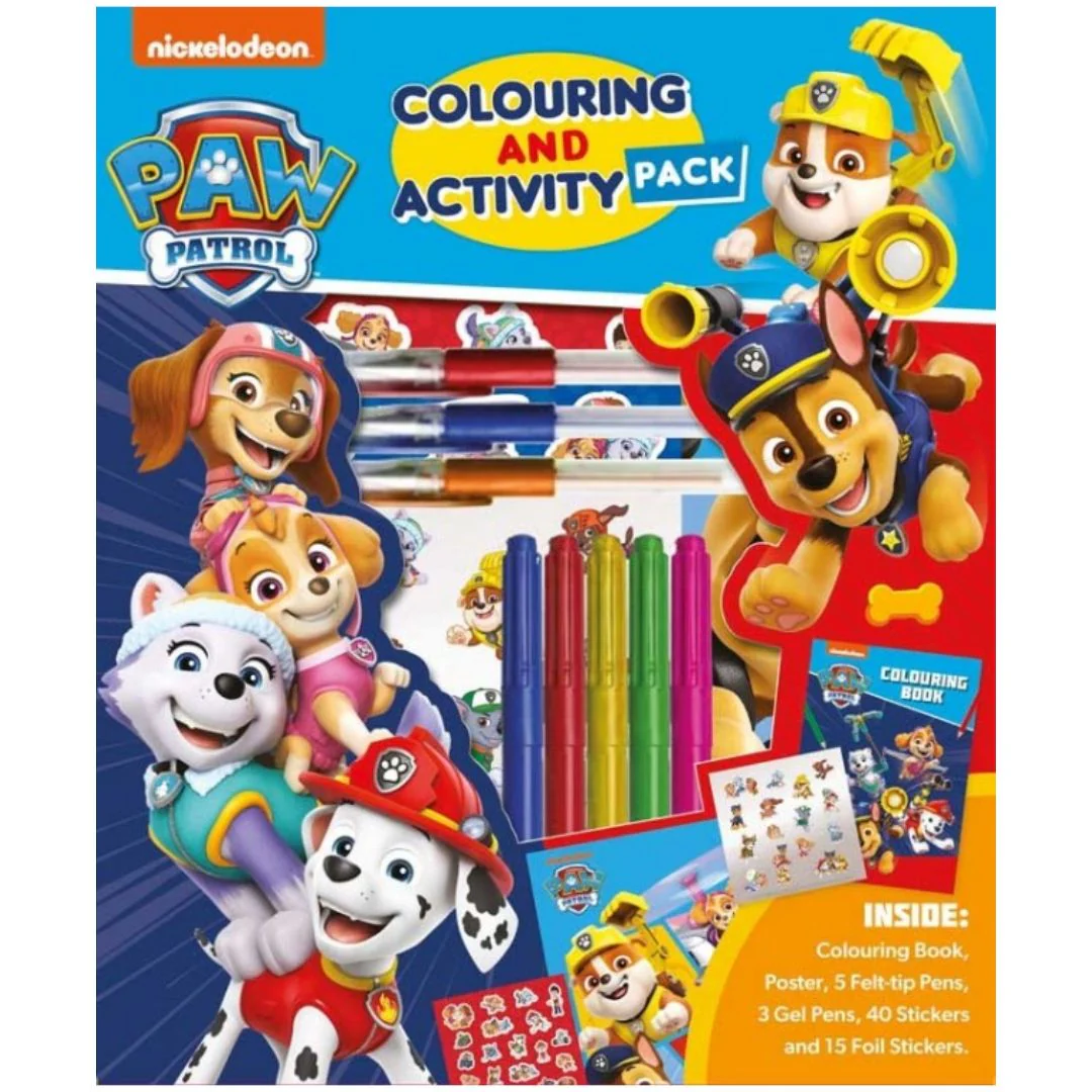 Paw Patrol Coloring & Activity Kit for Kids - Fun Creative Toy Set