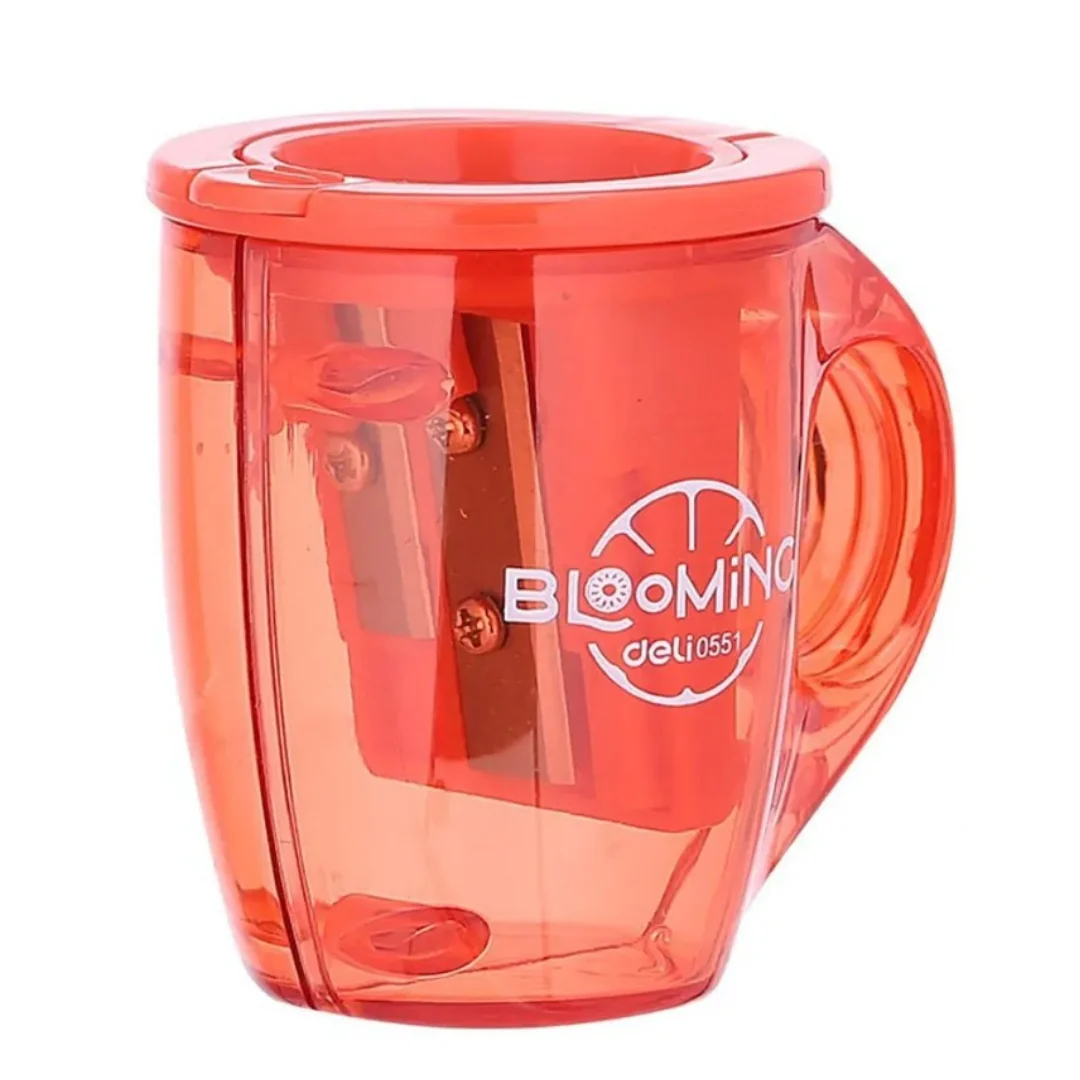 Pencil Sharpener 2-Hole Assorted with Canister