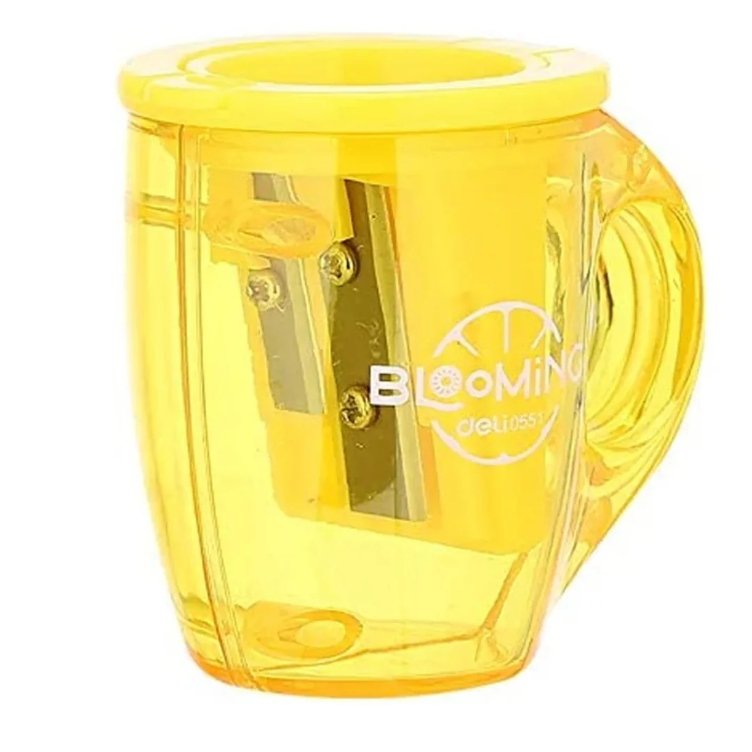 Pencil Sharpener 2-Hole Assorted with Canister - Image 2