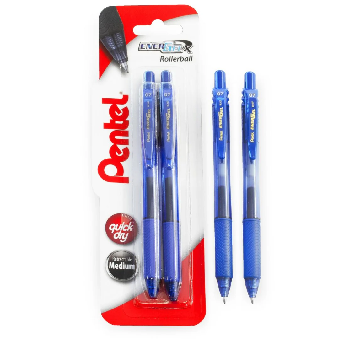 Pentel EnerGel Rollerball Gel Pens – 2 Pack