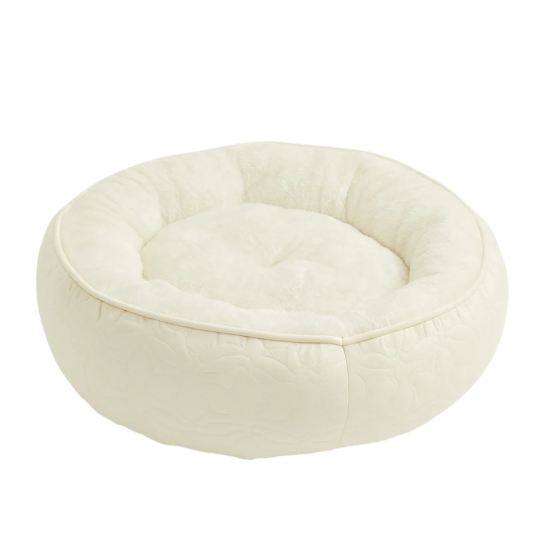 Pet Bed – 3 Assorted Colours (Grey, Yellow, Beige) - Image 4