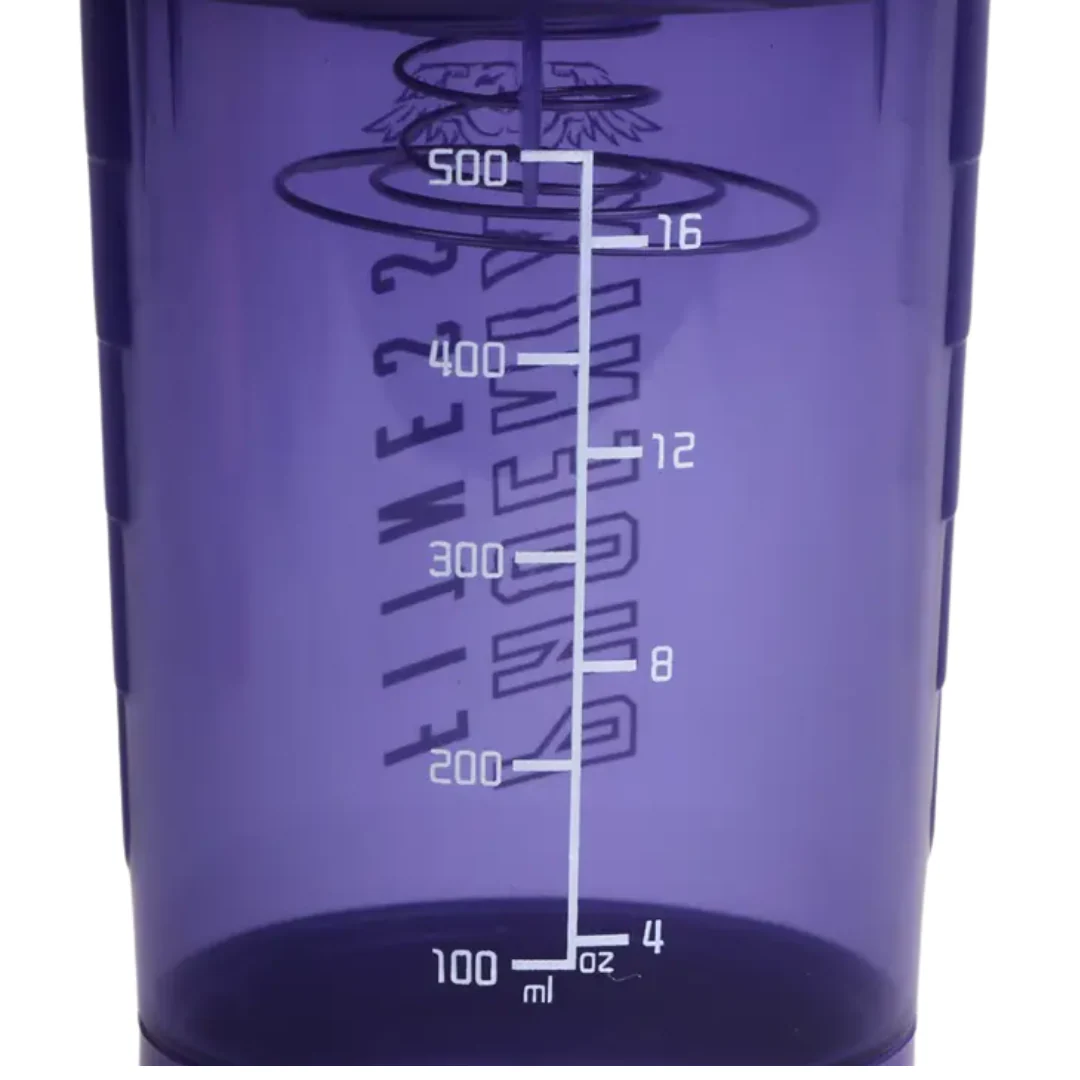 Phoenix Compartment Shaker Bottle Purple 500ml - Image 4