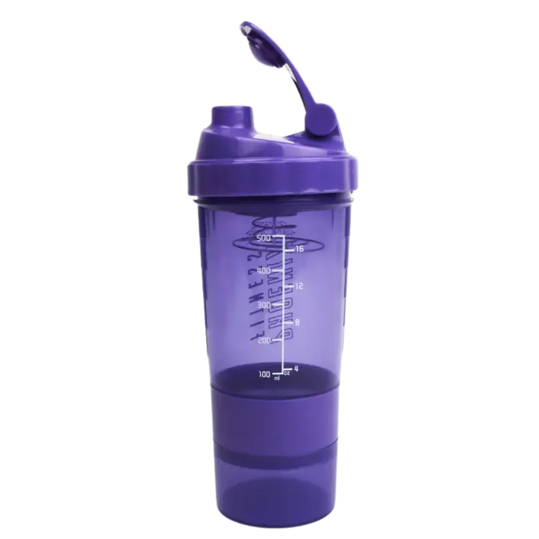 Phoenix Compartment Shaker Bottle Purple 500ml - Image 5