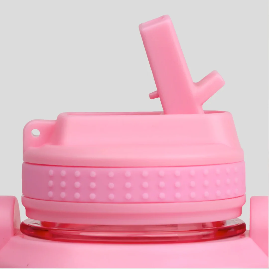 Motivational Water Bottle Pink 2L by Phoenix fitness - Image 4