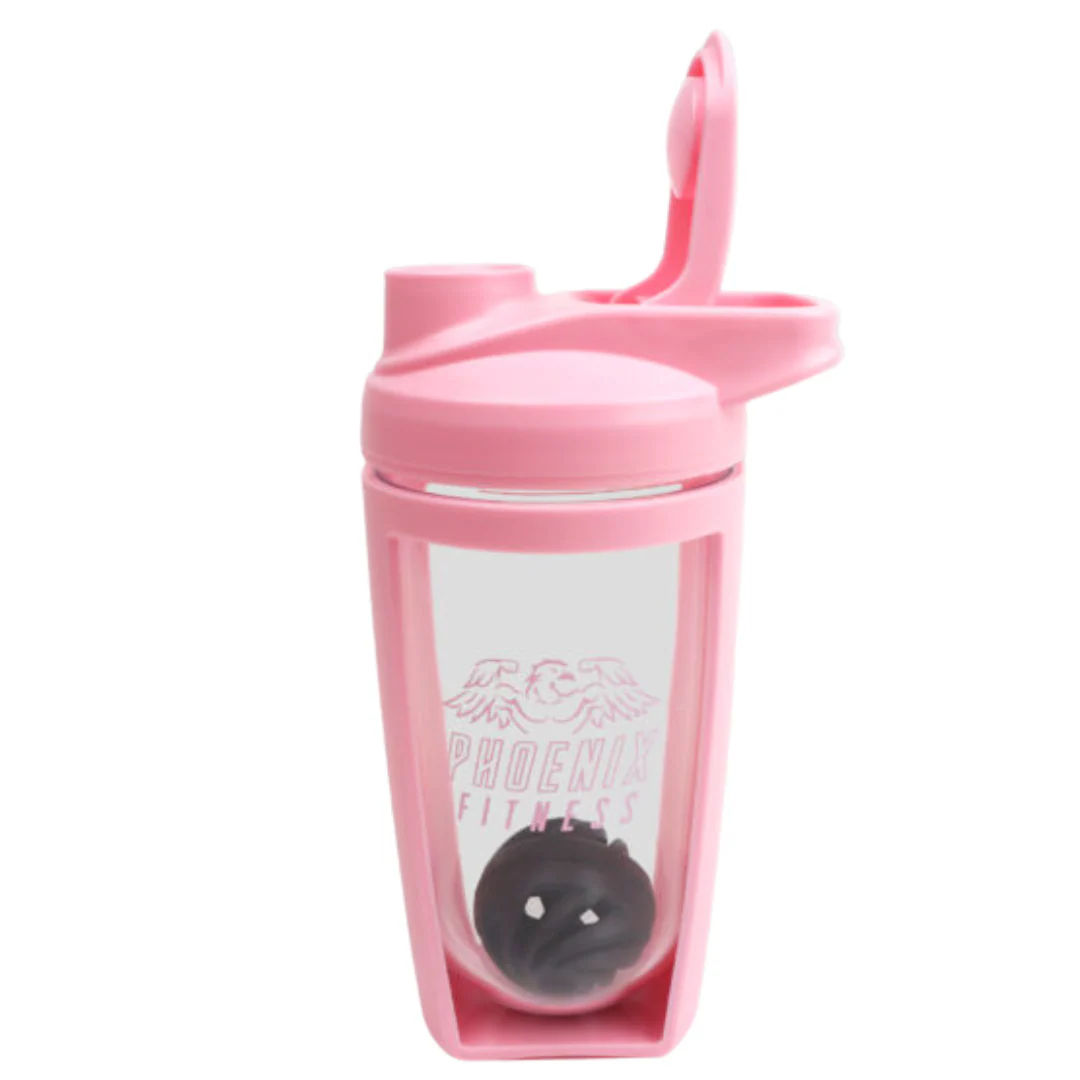 Phoenix Protein Shaker Pink 600ml - Image 3