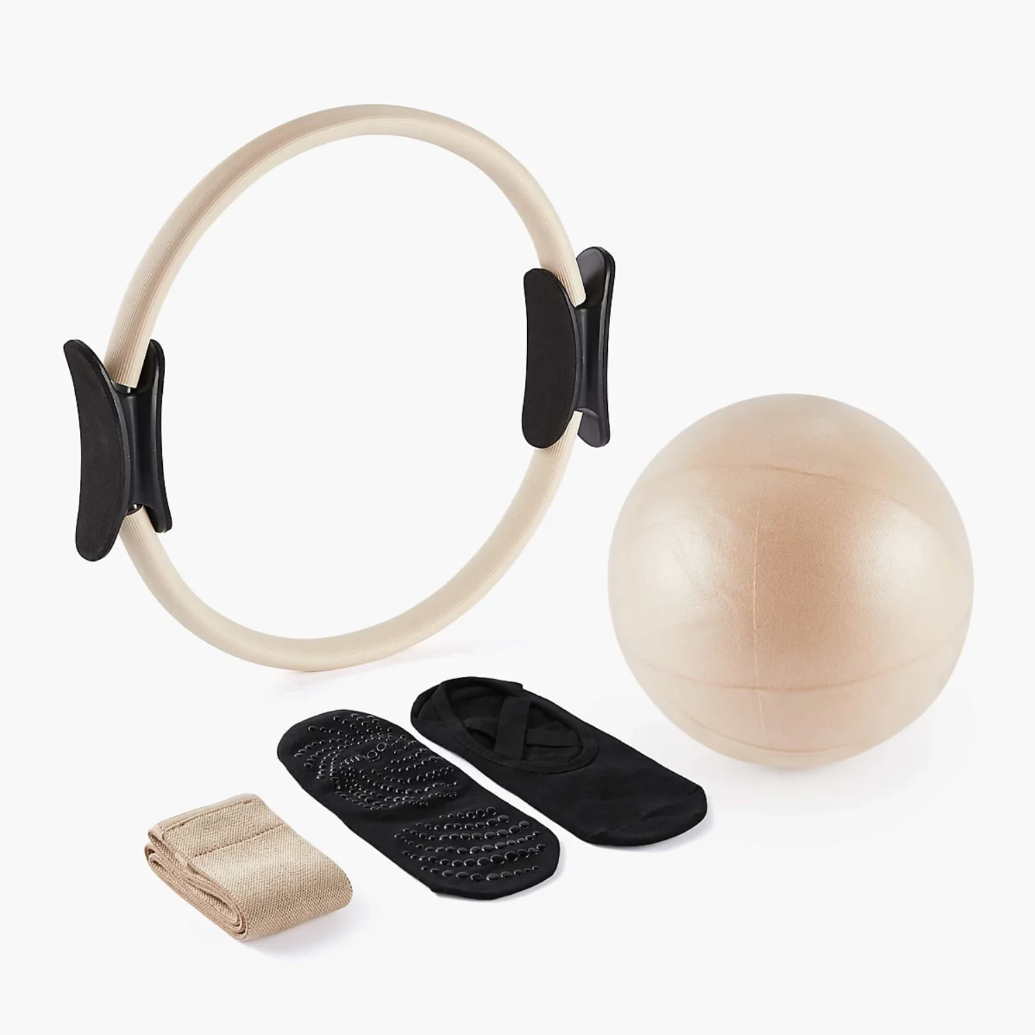 Pilates Essentials Kit by Myga - Sand - Image 3