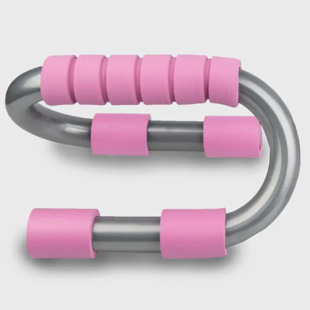 Pink Press Up Bars by Phoenix Fitness - Image 3
