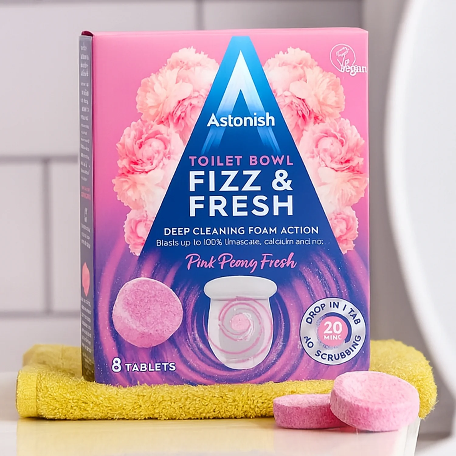 Pink Toilet Tablets 200g by Astonish