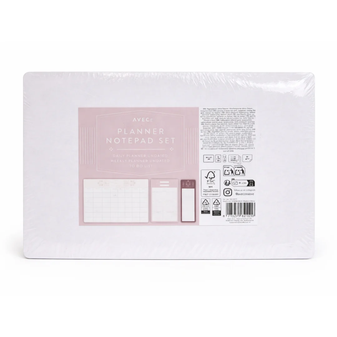 Planner Notepad Set