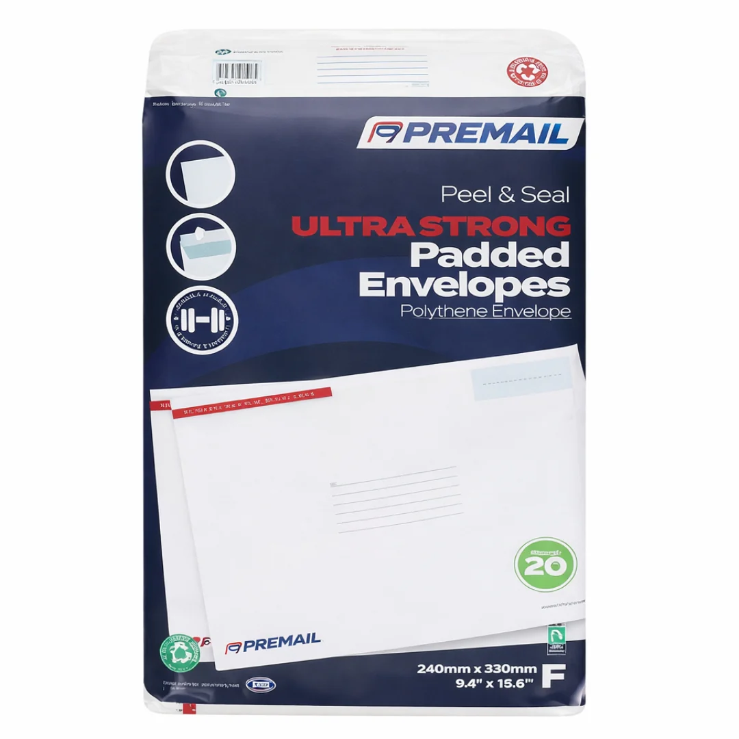 Premail Size F Extra Strong Polythene Padded Envelope