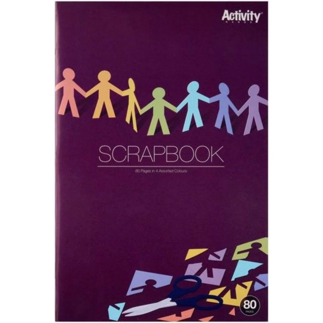 Premier Activity Scrapbook – 80 Pages 360×240mm