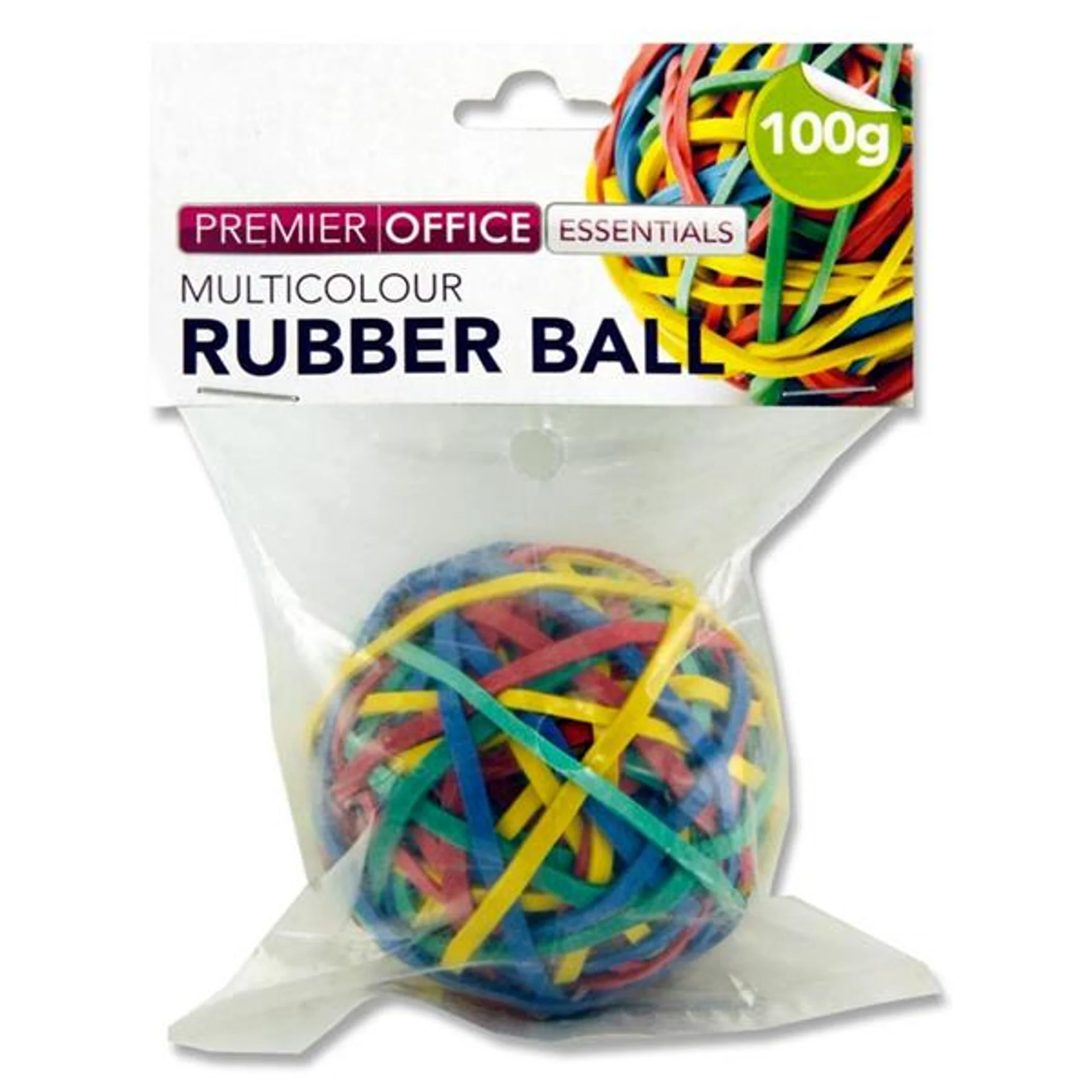 Premier Depot Rubber Bands 100g Ball