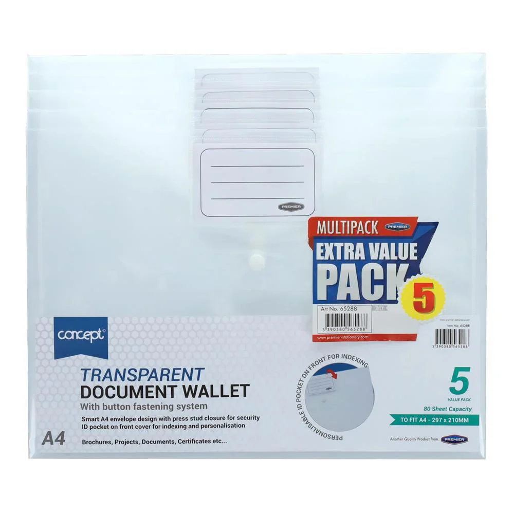 Premier Office Packet of 5 A4