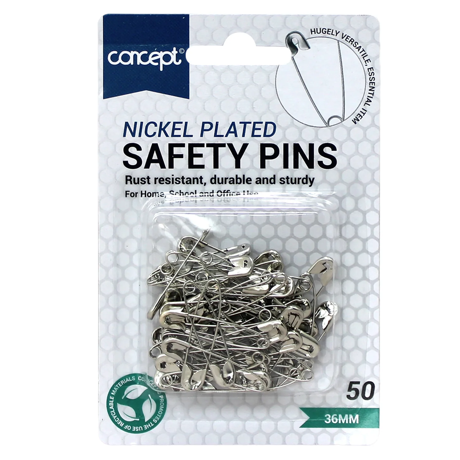 Premier Office Paper Clips – 50 Pack