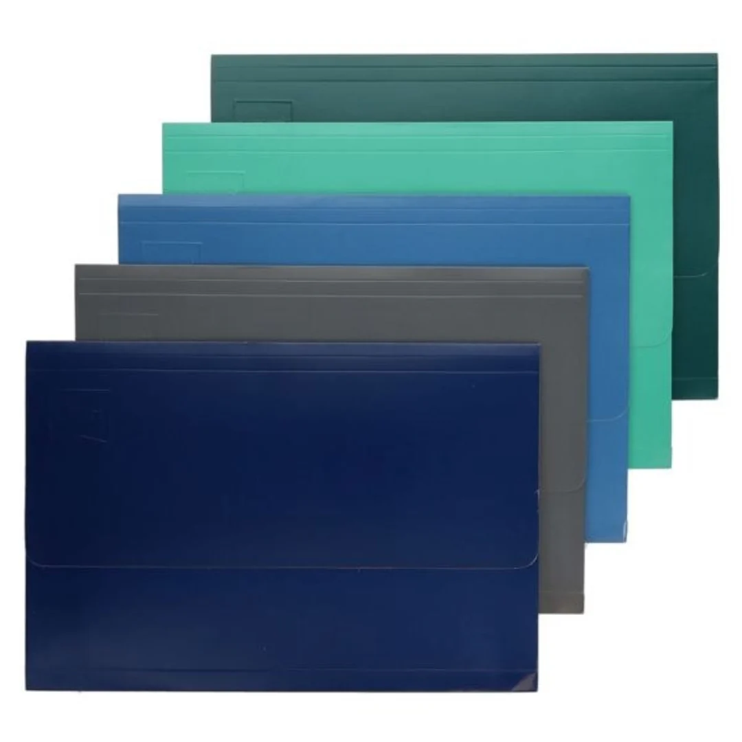 Premier Universal Cardboard Document Wallets – Assorted