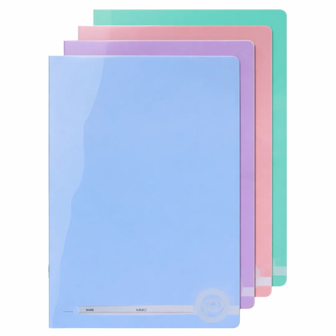 Premto Pastel A4 Manuscript Book – 120 Pages Assorted