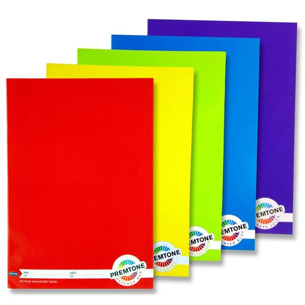 Premtone A4 120-Page Manuscript Book