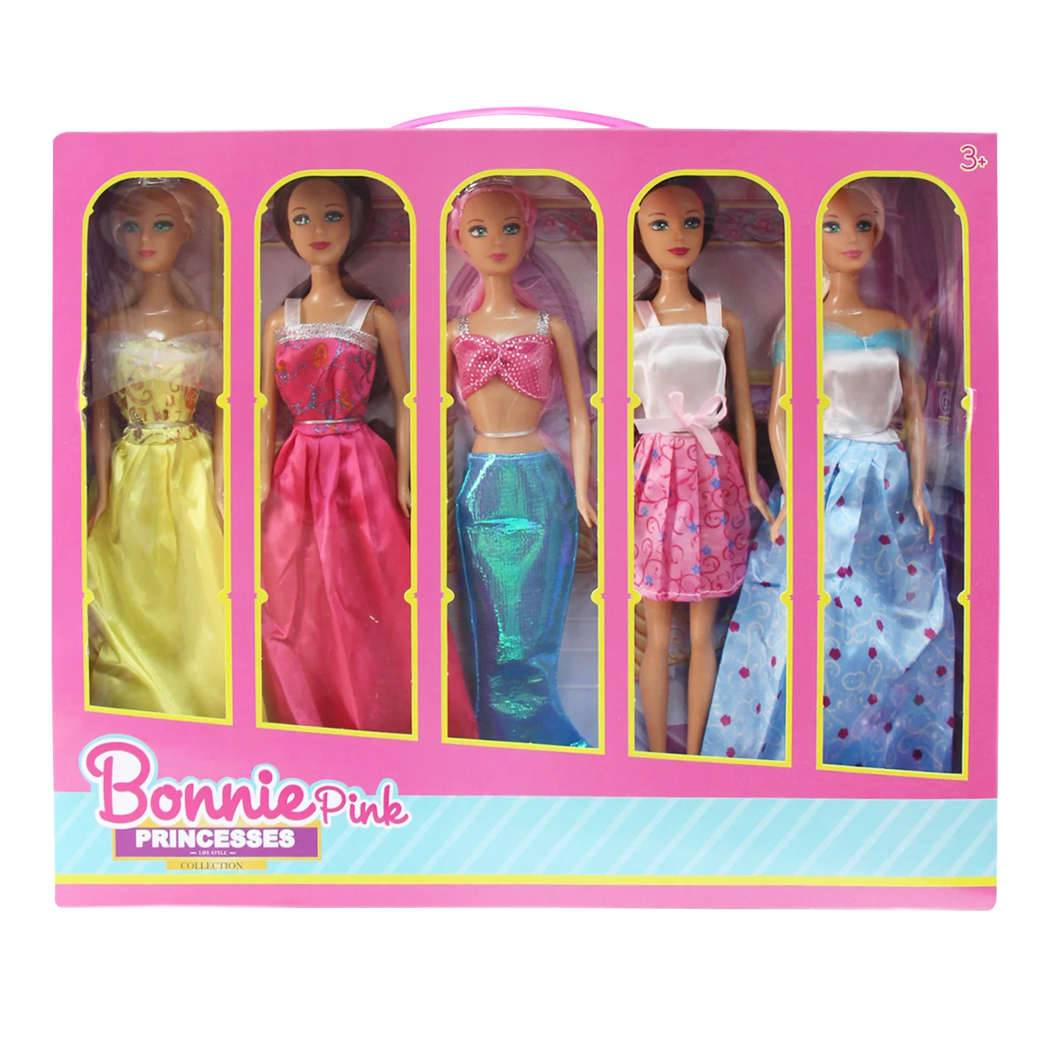 Princess Doll Set – Royal Dress-Up Dolls
