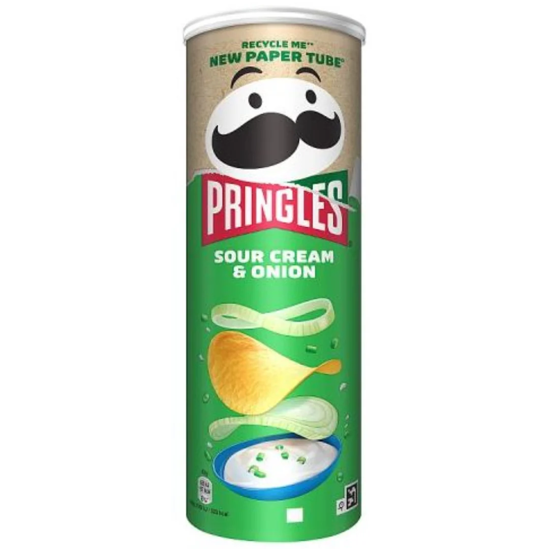 Pringles Sour Cream & Onion 165g