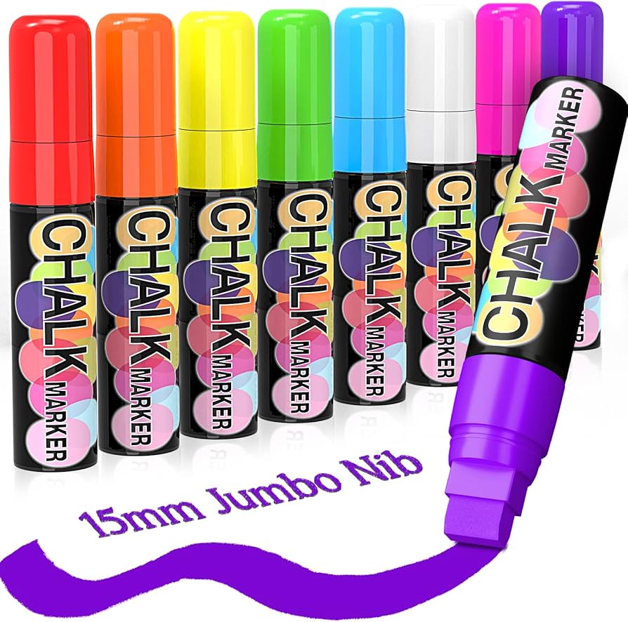 PRO 4-Pack 8g Window Chalk Markers