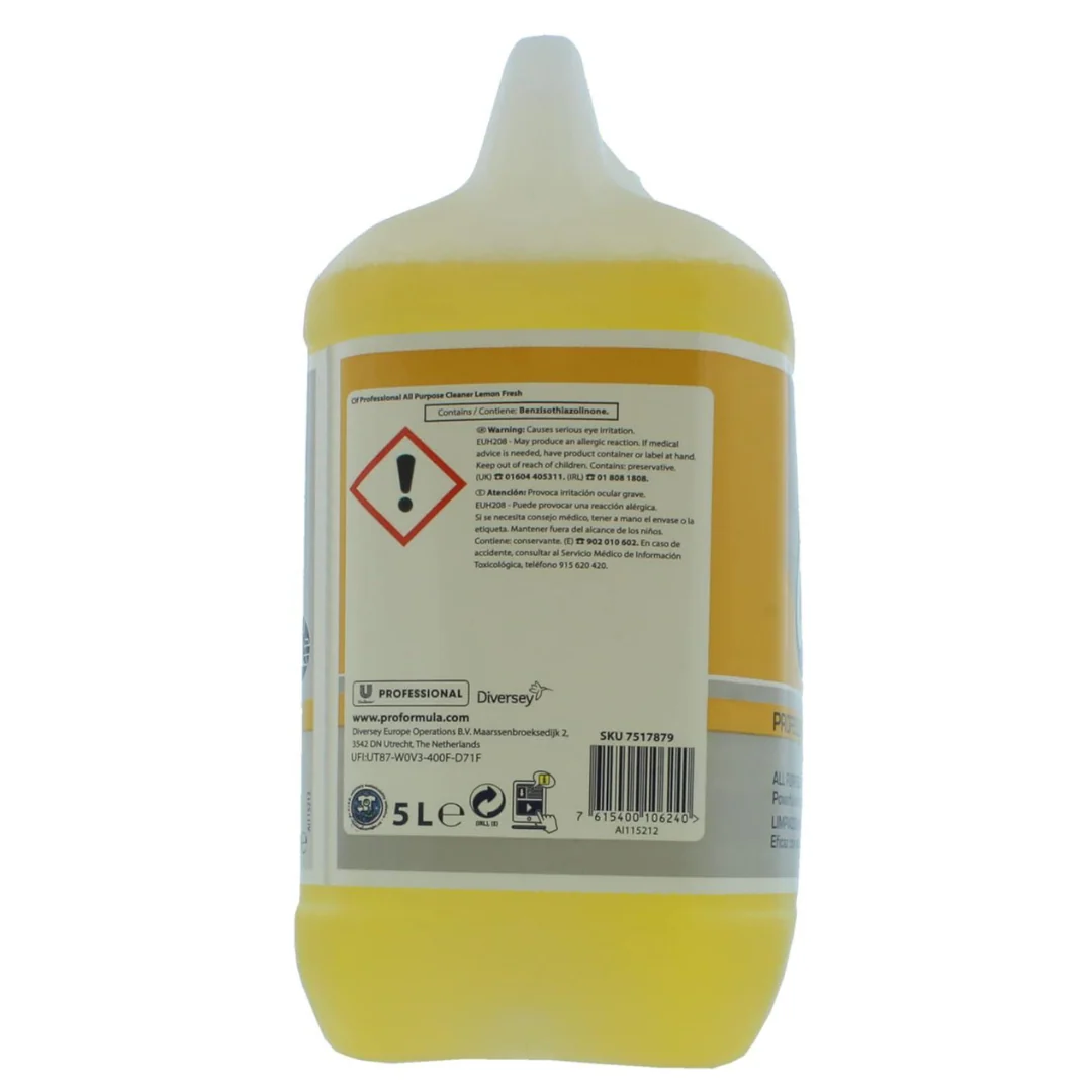 Pro Floor Cleaner Lemon 5L by Cif - Image 2