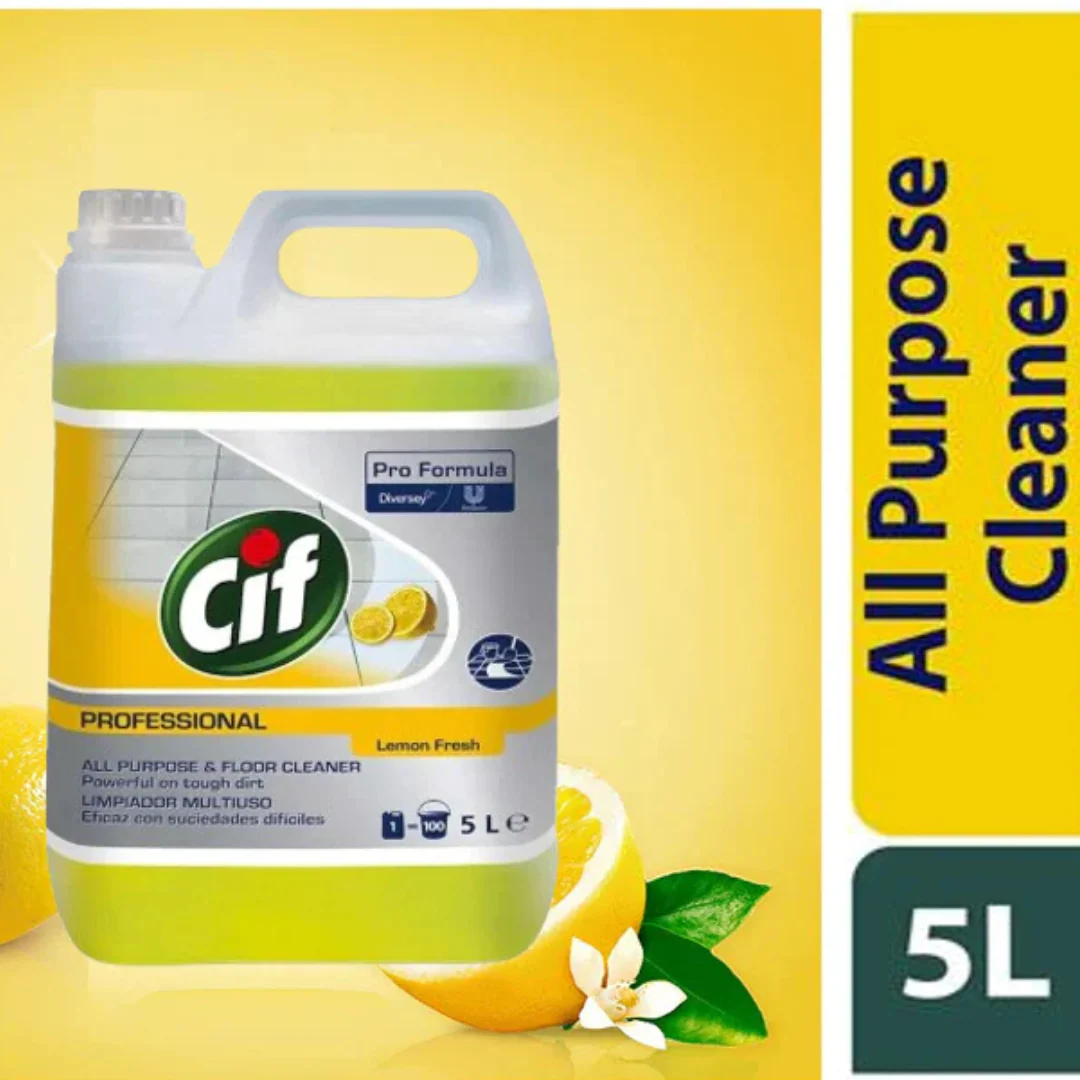 Pro Floor Cleaner Lemon 5L by Cif - Image 3