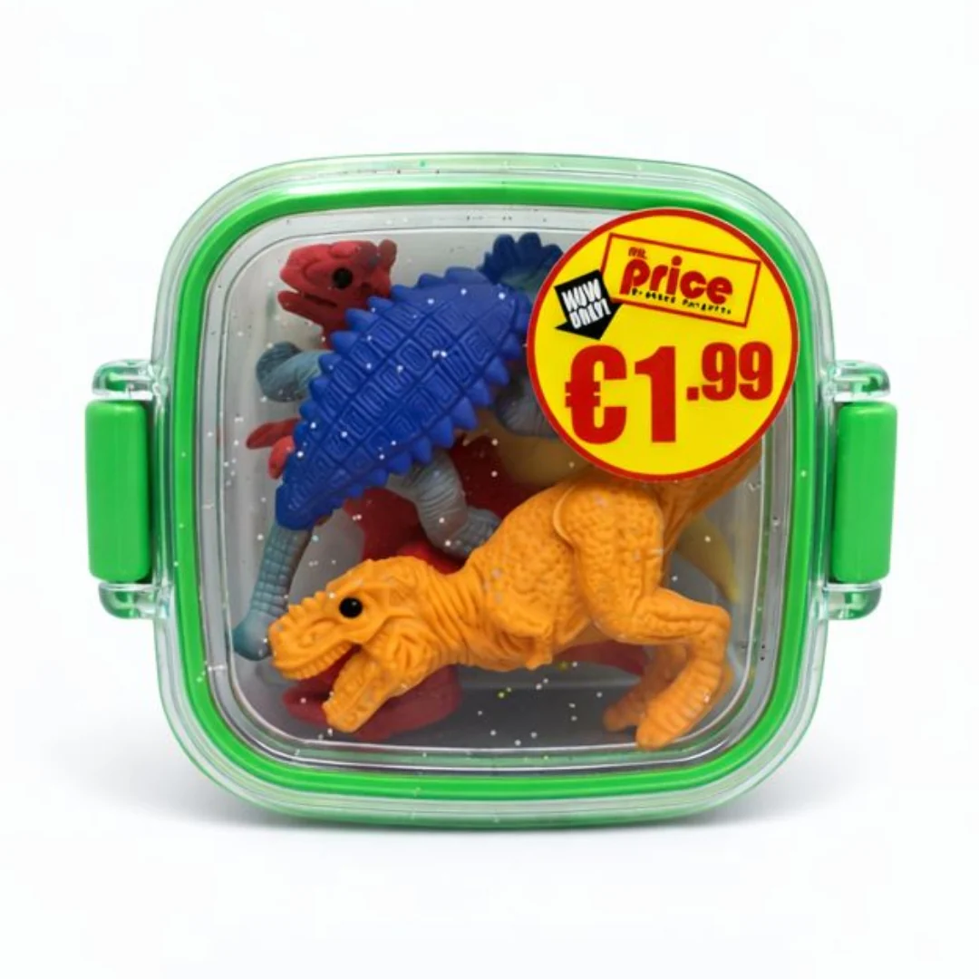 Rex Dinosaur Eraser Set