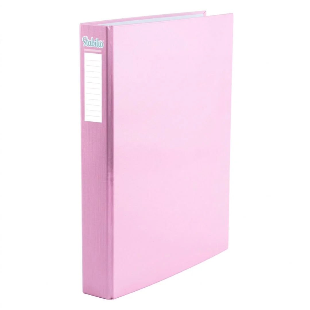Pukka A4 Ring Binder - Sherbet Pink Folder