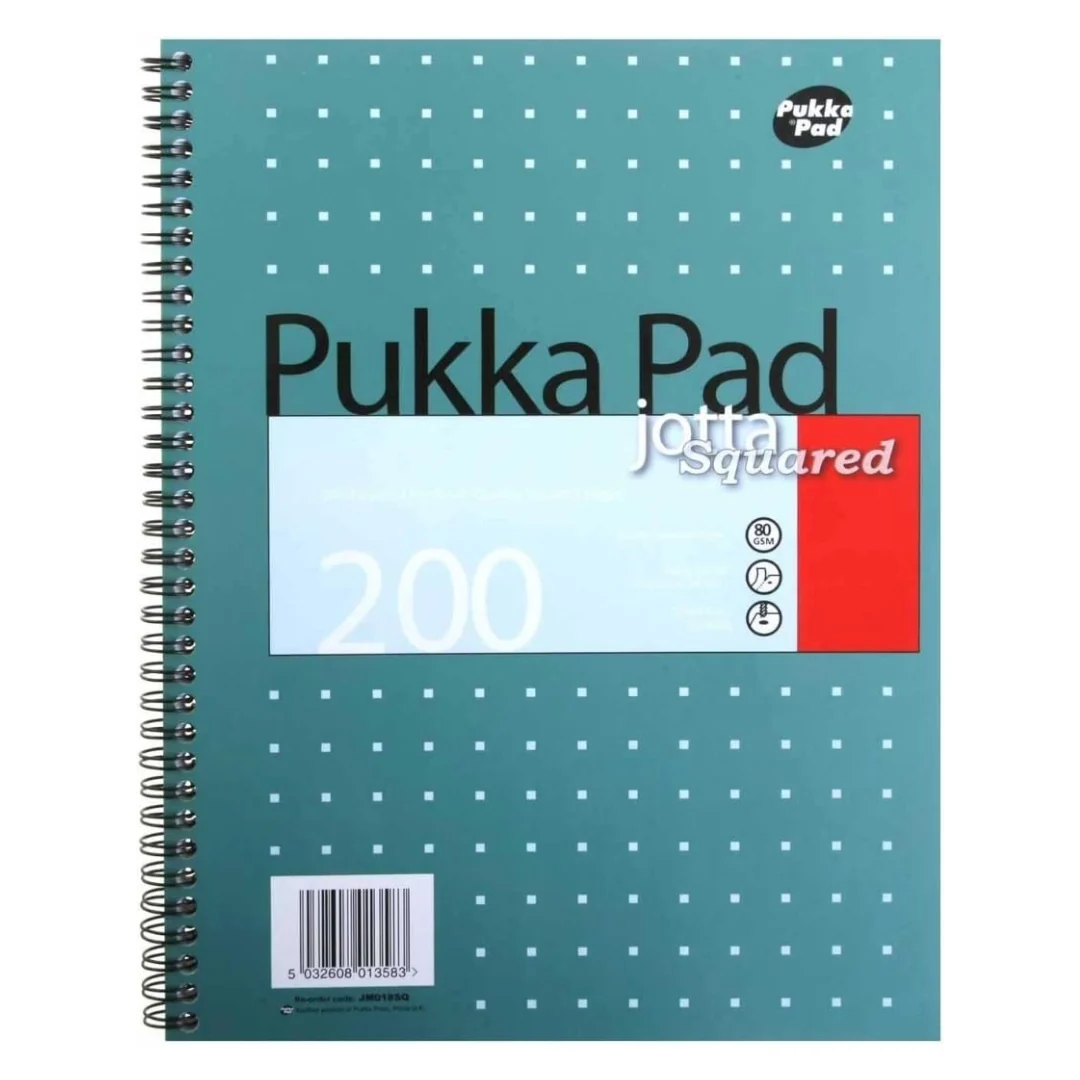 Pukka A6 200-Page Jotta Metallic Notebook