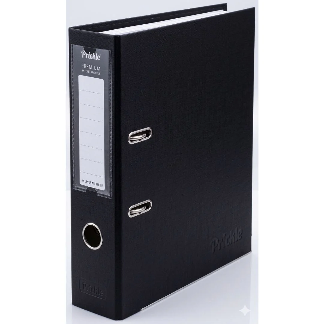 Pukka Premium Lever Arch File Black A4 Office Folder