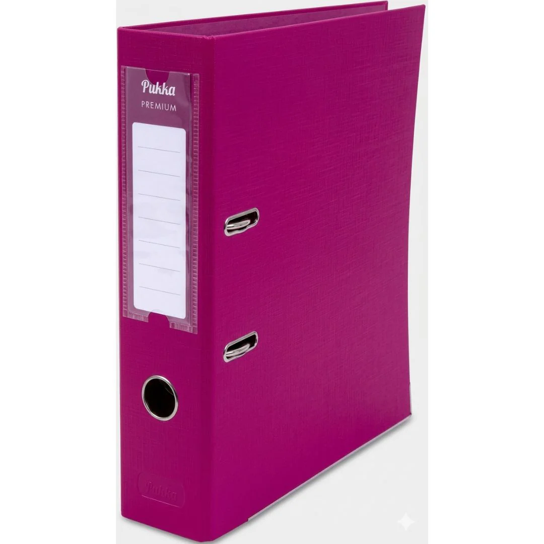 Pukka Premium Lever Arch File Orchid A4 Office Folder