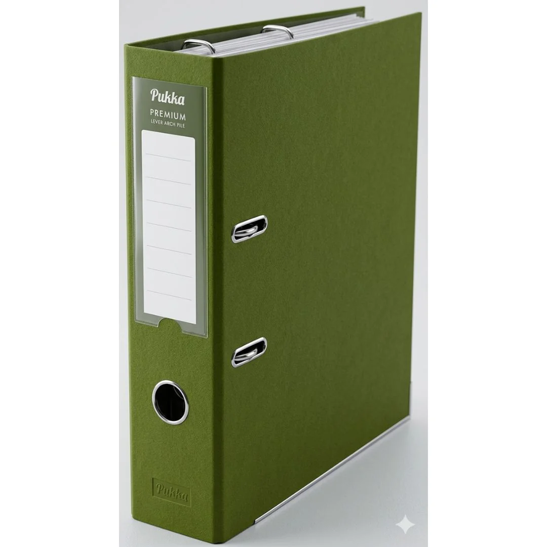 Pukka Premium Lever Arch File Red A4 Office Folder